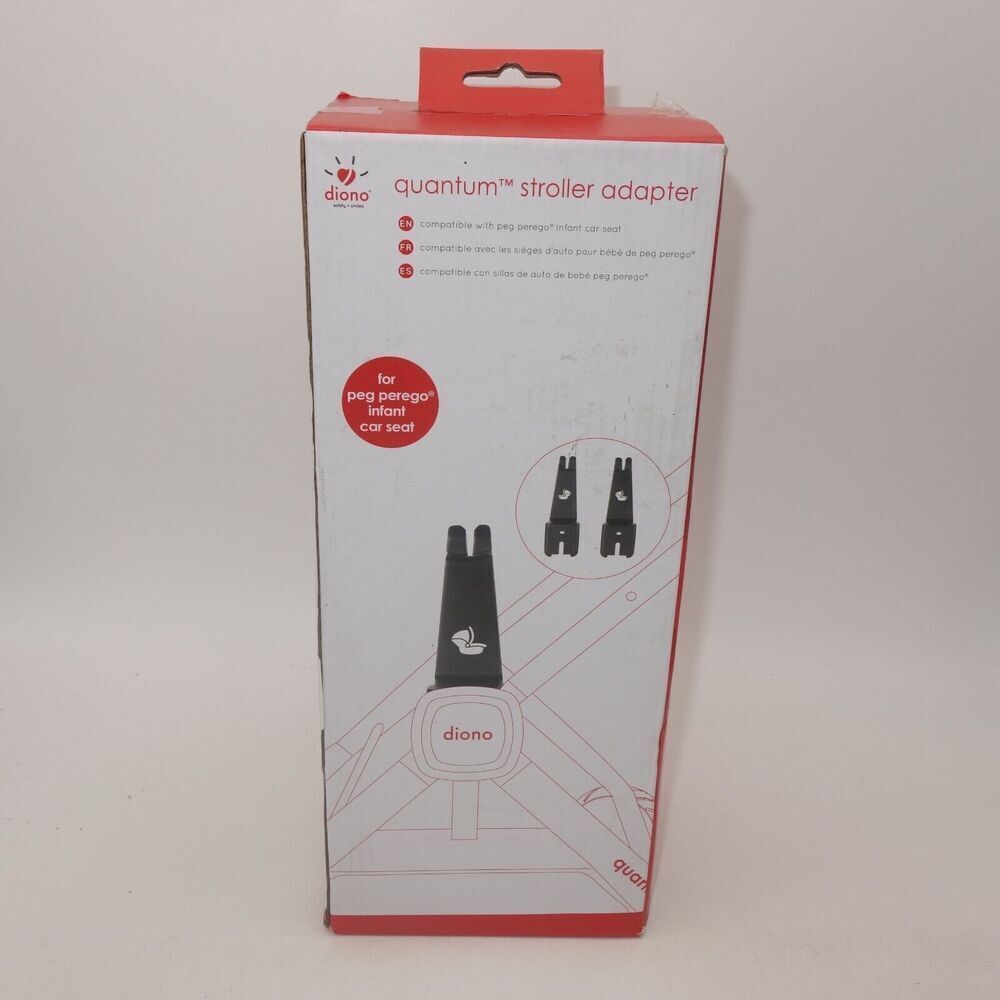 NEW Diono Quantum Stroller Adapter for Peg Perego Infant Car Seats - Picture 2 of 7